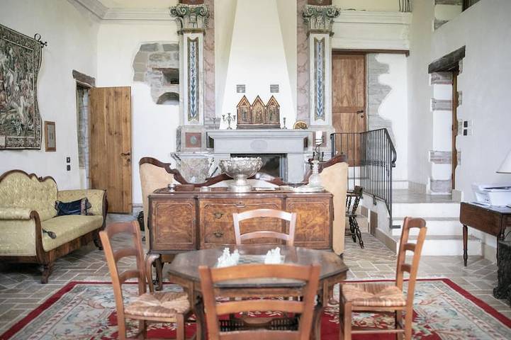 Ferienhaus für 14 Personen, mit Balkon und Garten