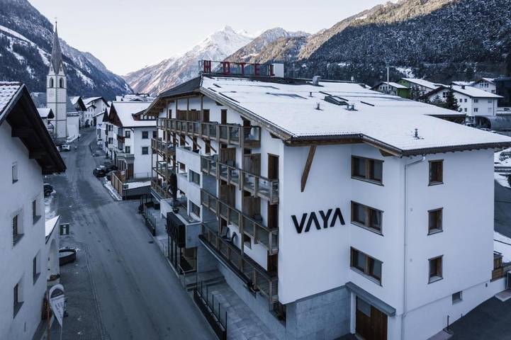Hotel für 6 Personen, mit Terrasse und Ausblick sowie Sauna und Pool, mit Haustier in Pfunds
