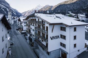 Hotel für 6 Personen, mit Ausblick und Terrasse sowie Pool und Sauna, mit Haustier in Pfunds