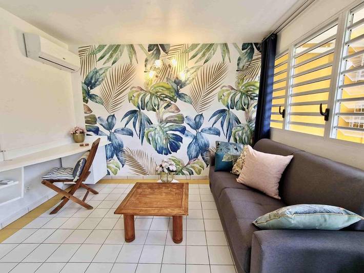 Villaggio vacanza per 4 persone, con panorama e piscina nonché giardino in Guadalupa