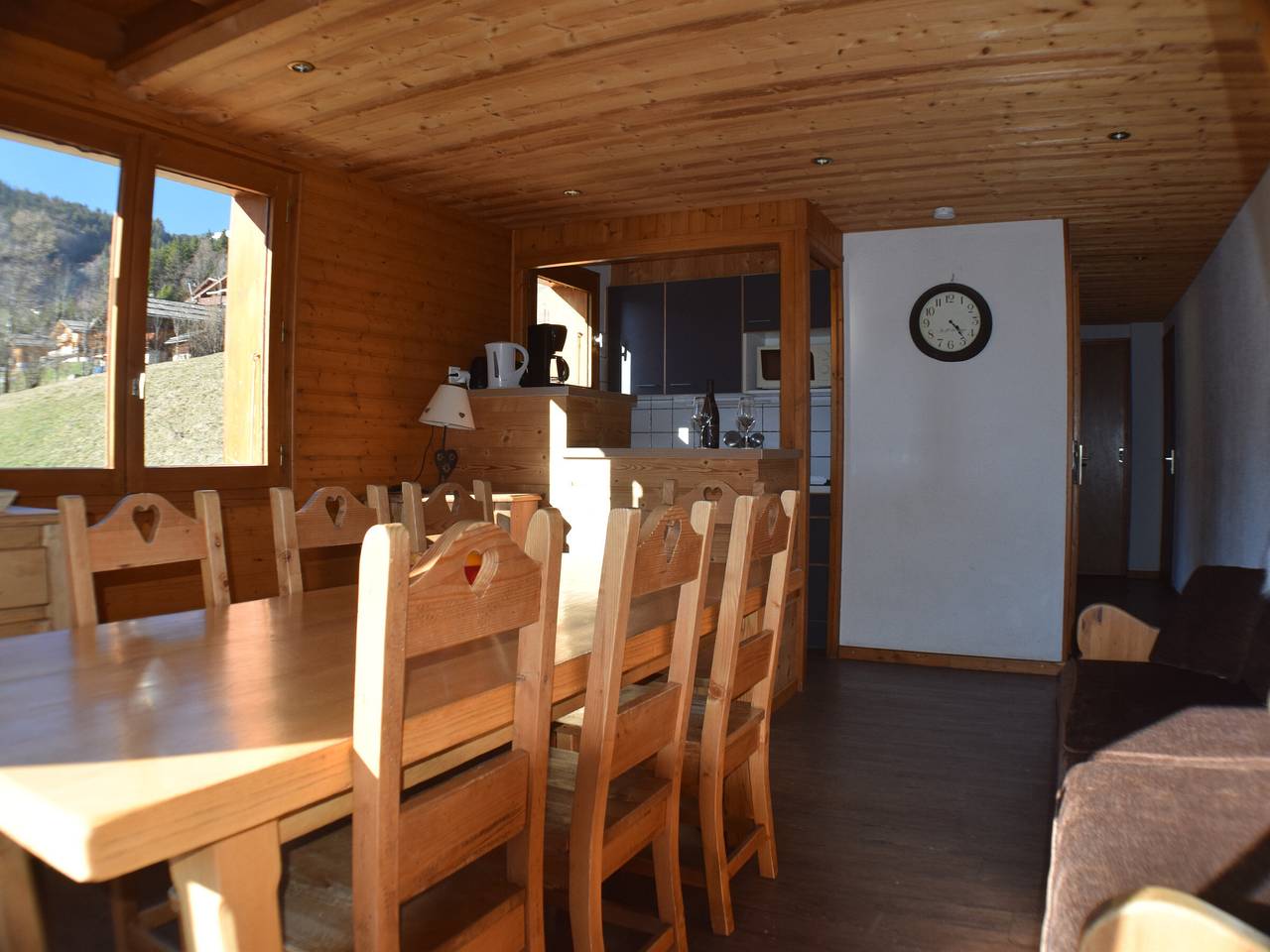 Appartement entier, Appartement familial 6 pers, proche pistes, balcon sud in Le Grand-Bornand, Région d'Annecy
