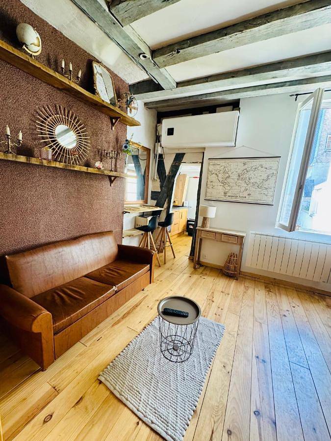 Appartement de vacances pour 2 personnes, avec jardin à Bourges