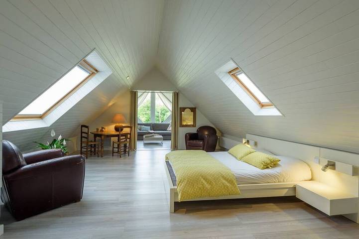 Location de vacances pour 8 personnes, avec piscine et jardin à Plouguin - 3