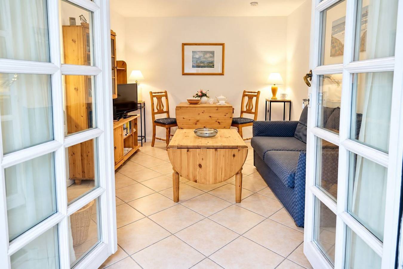 Ganze Wohnung, Ferienwohnung Strandnelke, im Reetdachhaus in Westerland mit Terrasse, Wlan in Tinnum, Sylt (Gemeinde)