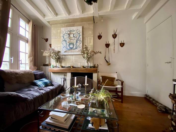 Gîte pour 6 personnes, avec Vue dans Château de Saumur