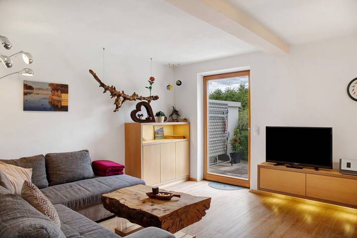 Ferienwohnung für 3 Personen, mit Garten in Das Blaue Land - 4