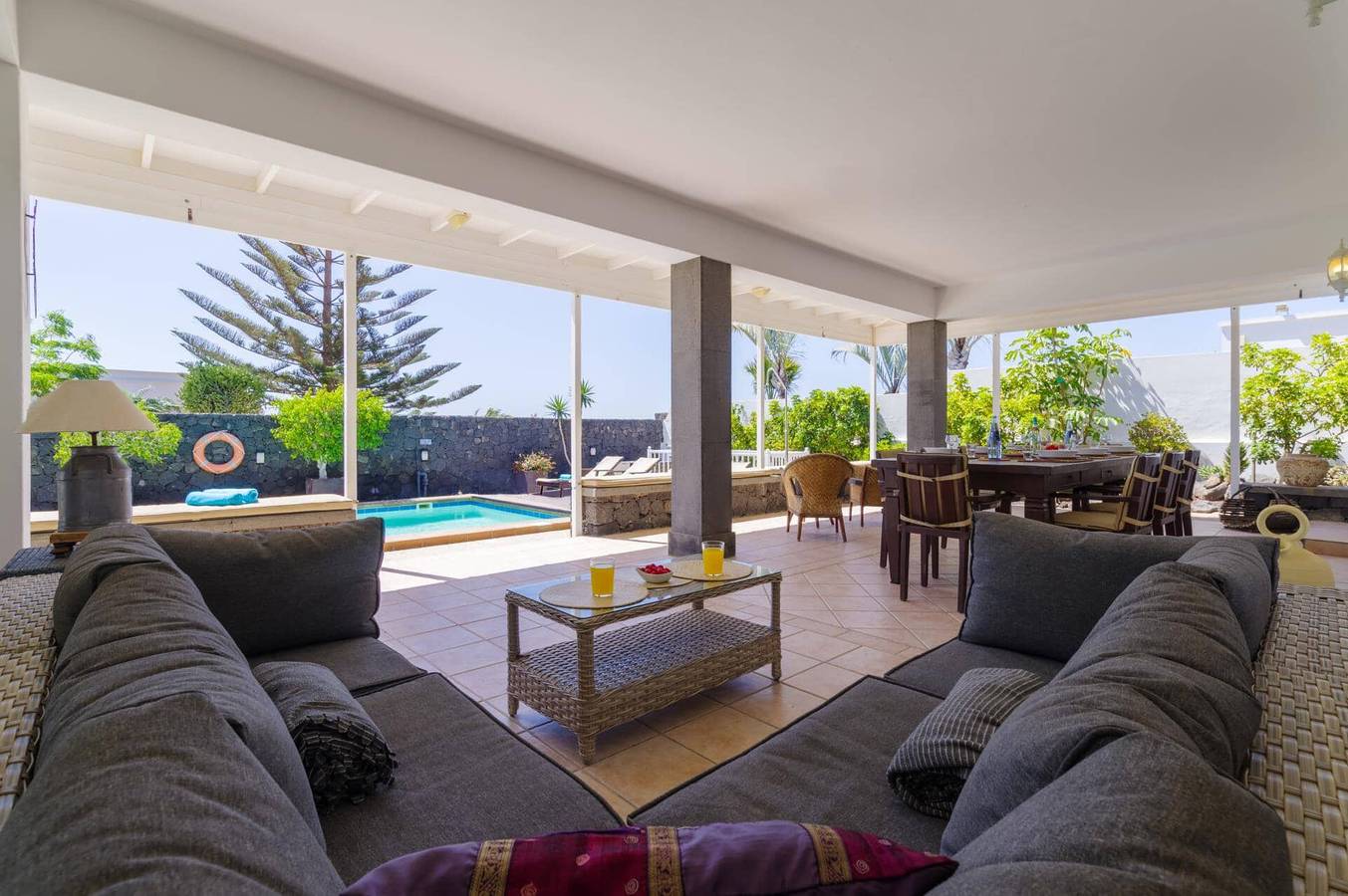 Villa für 6 Personen mit Garten in Puerto Calero, Yaiza