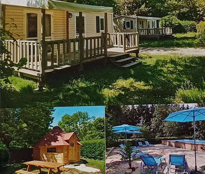 Camping pour 4 personnes, avec Jardin dans Alland'Huy-et-Sausseuil