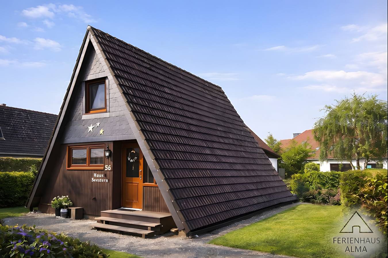 Ferienhaus 'Alma' mit privater Terrasse, Garten und Wlan in Carolinensiel-Harlesiel, Wittmund