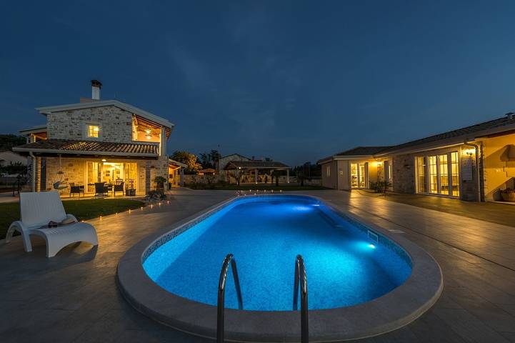 Villa für 10 Personen, mit Garten und Sauna sowie Pool in Umag und Umgebung - 3