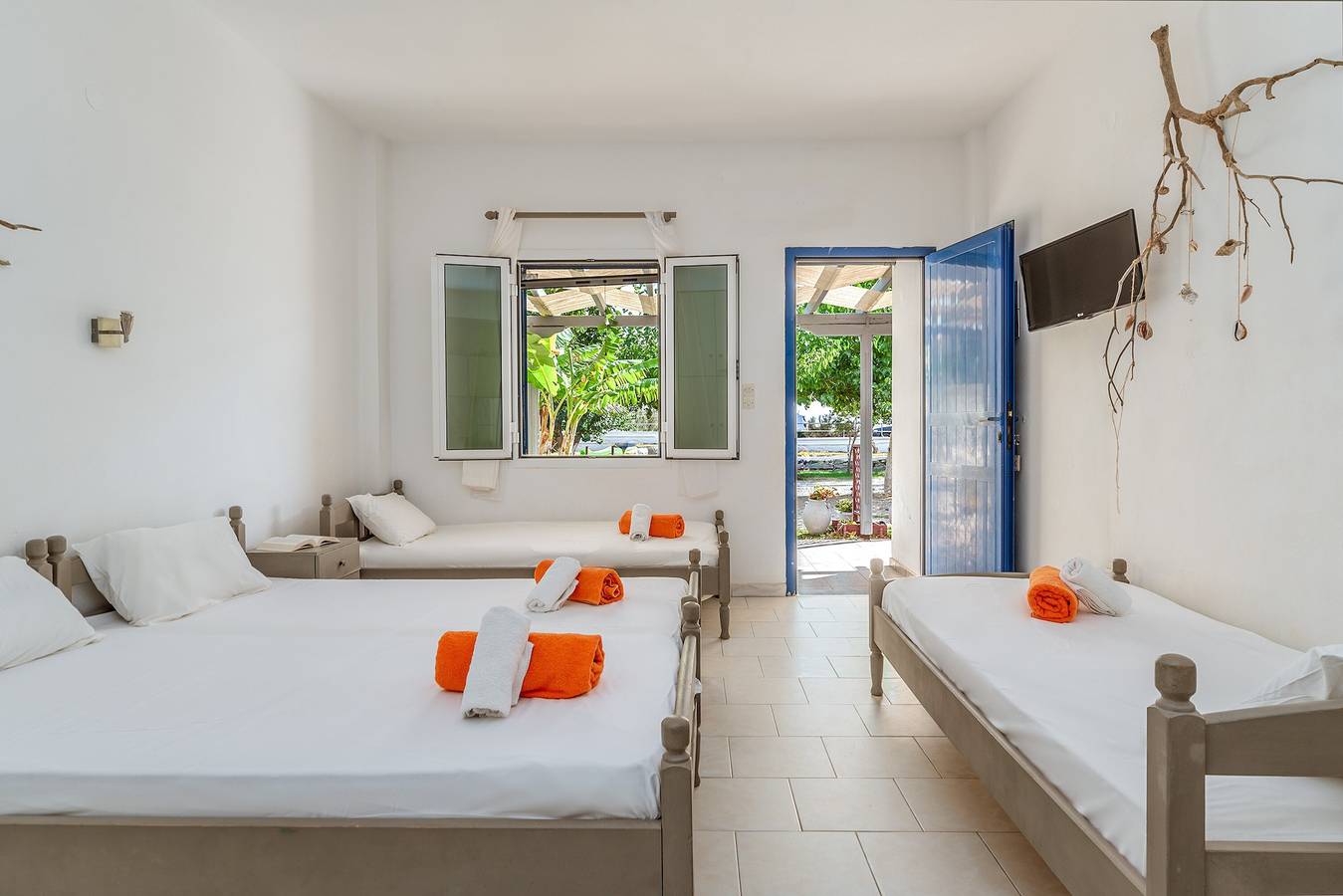 Ferienhaus '10 Perasma Kypri Beach' mit Privatterrasse, Wlan und Klimaanlage in Andros
