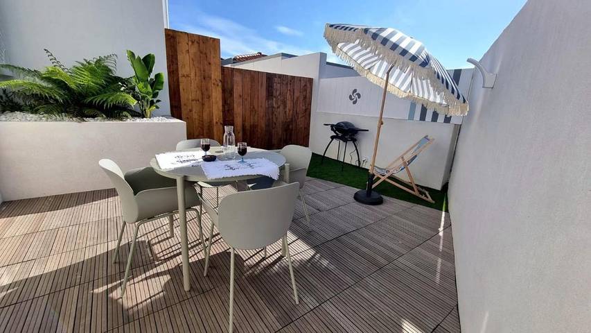 Apartamento de vacaciones para 2 personas, con terraza y jardín - 1