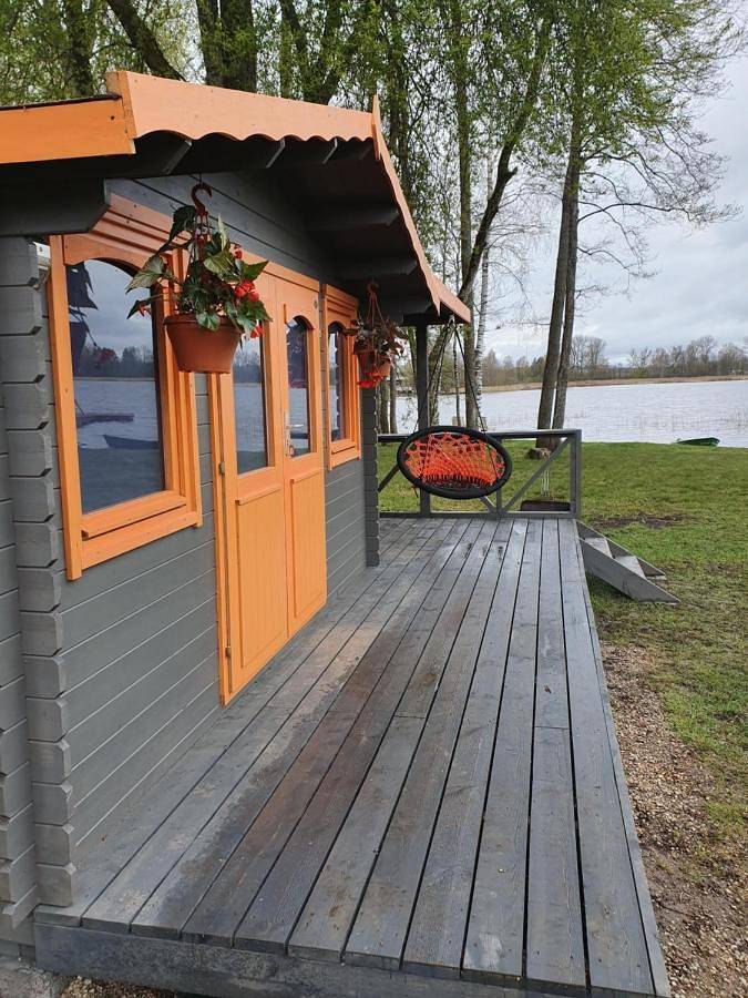 Camping für 3 Personen, mit Terrasse und Whirlpool sowie Garten und Sauna in Lettland
