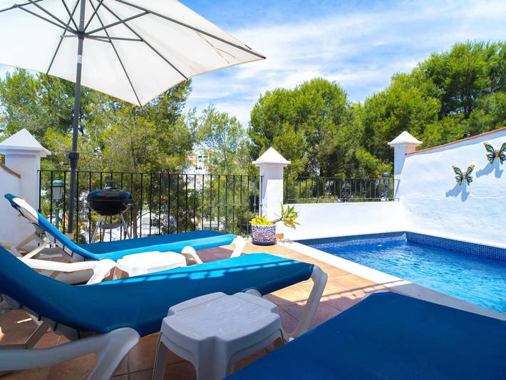 Villa for 8 people, with terrace in Nerja