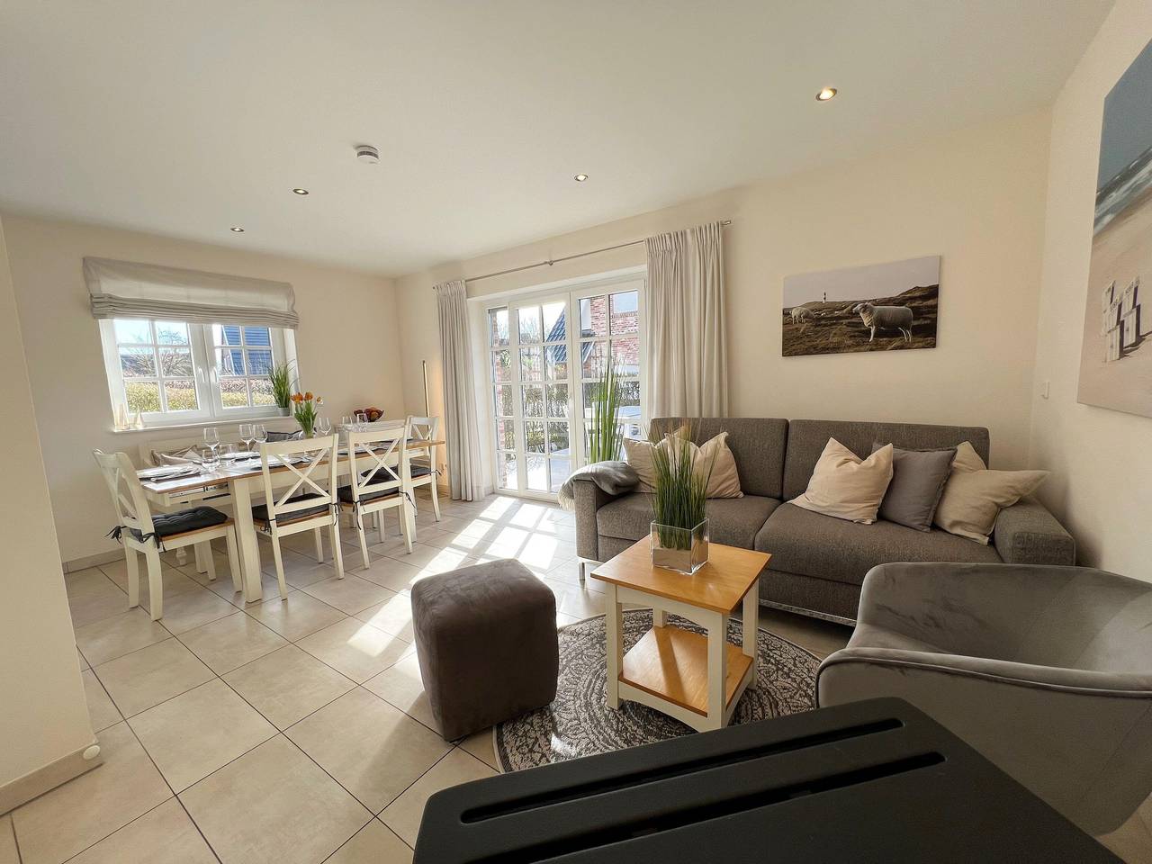 Ganze Ferienwohnung, Neu! Friesenhaus "Inselherz" Eg-Wohnung in Tinnum, Sylt (Gemeinde)