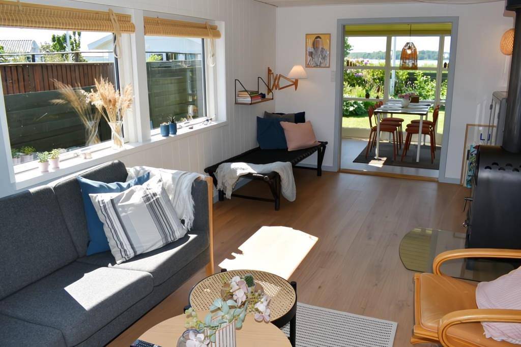 Renoviertes Ferienhaus mit Fjordblick im idyllischen Gebiet nahe Kerteminde in Munkebo, Kerteminde und Umgebung
