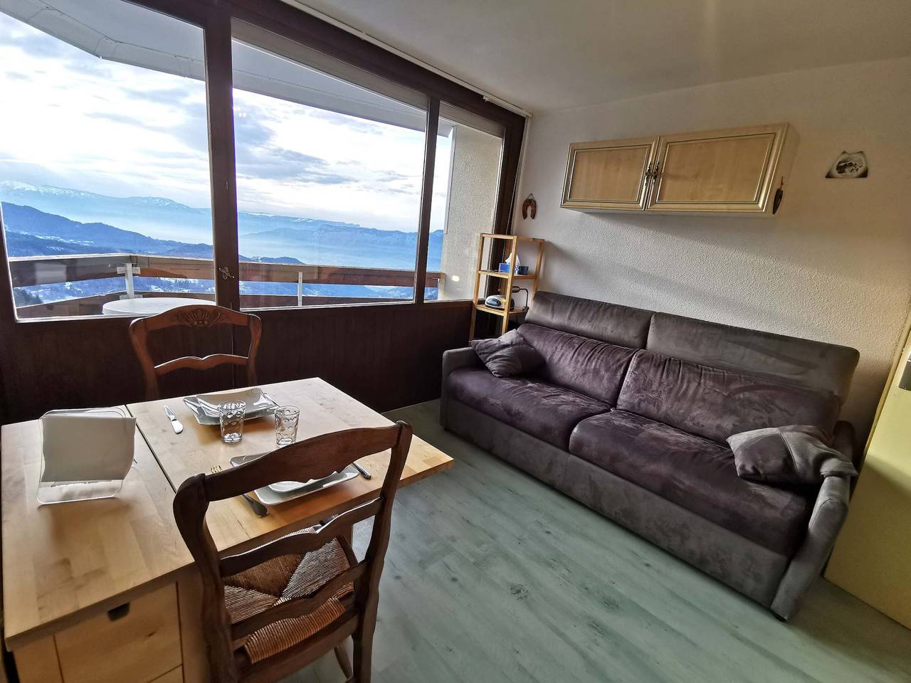 Apartamento entero, Estudio tranquilo cerca de pistas de esquí, Les Adrets-Prapoutel in Prapoutel, Les Adrets