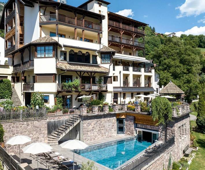 Hotel für 2 Personen, mit Sauna und Ausblick sowie Garten und Pool, mit Haustier