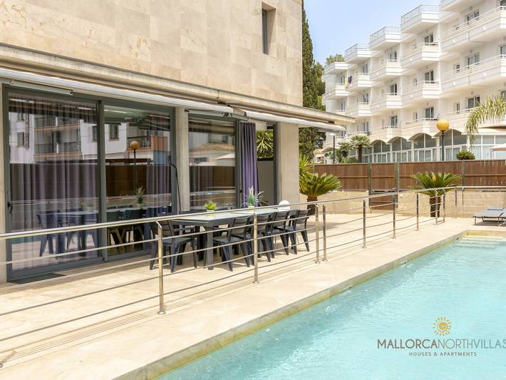 Villa mit pool für 4 Personen, mit Terrasse und Garten in Playa de Muro - 3