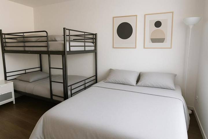 Gîte pour 9 personnes, avec balcon à Chessy - 3