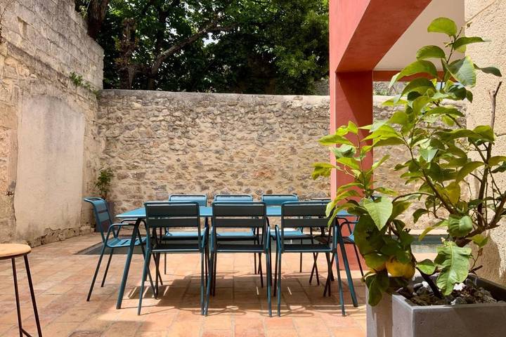 Location de vacances pour 6 personnes, avec terrasse et piscine à Mudaison - 2