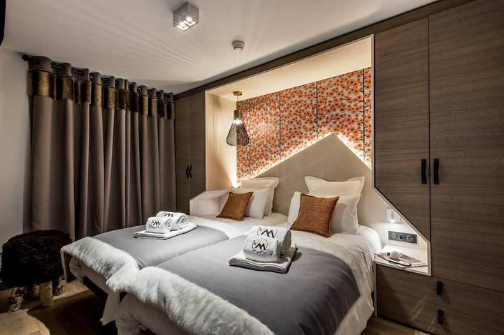 Appartamento intero, Wifi, fitness, piscina, sauna, balcone, camino o stufa a legna, televisione, armadietto per gli sci in Val-d'Isère, Massiccio della Vanoise