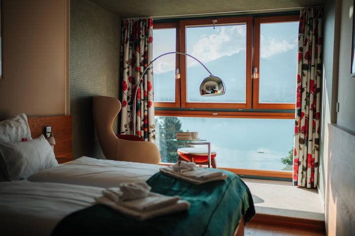 Ferienwohnung für 5 Personen, mit Seeblick und Garten sowie Sauna, kinderfreundlich in Villach - 2