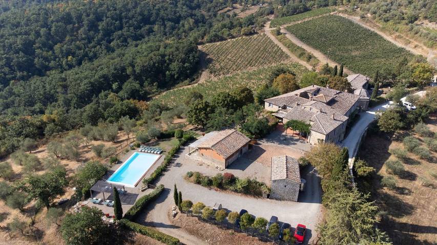 Location de vacances pour 14 personnes, avec terrasse et jardin à Castellina in Chianti - 2