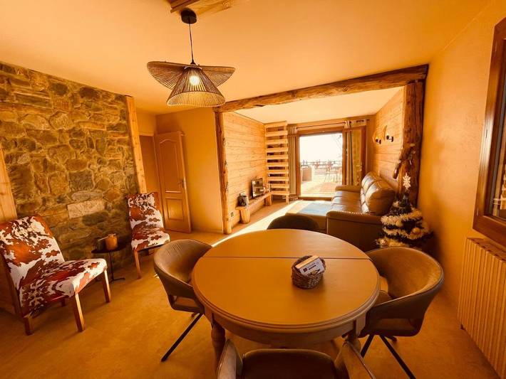Gîte pour 4 personnes, avec vue ainsi que sauna et jardin à Ancelle - 3