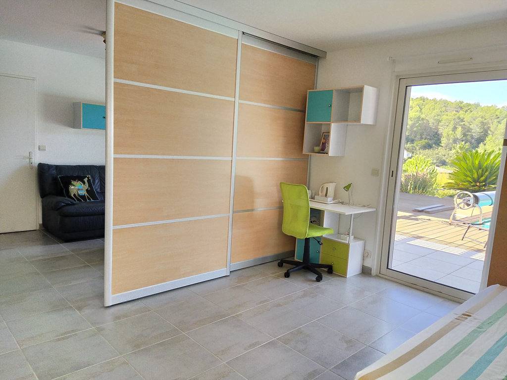 Villa Sidou - Suite avec cloison amovible in Saint-Gély-du-Fesc, Région de Montpellier