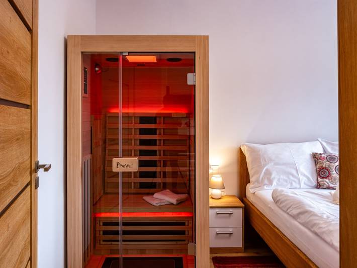 Vakantiewoning voor 4 personen, met Balkon en Sauna in West-Bohemen