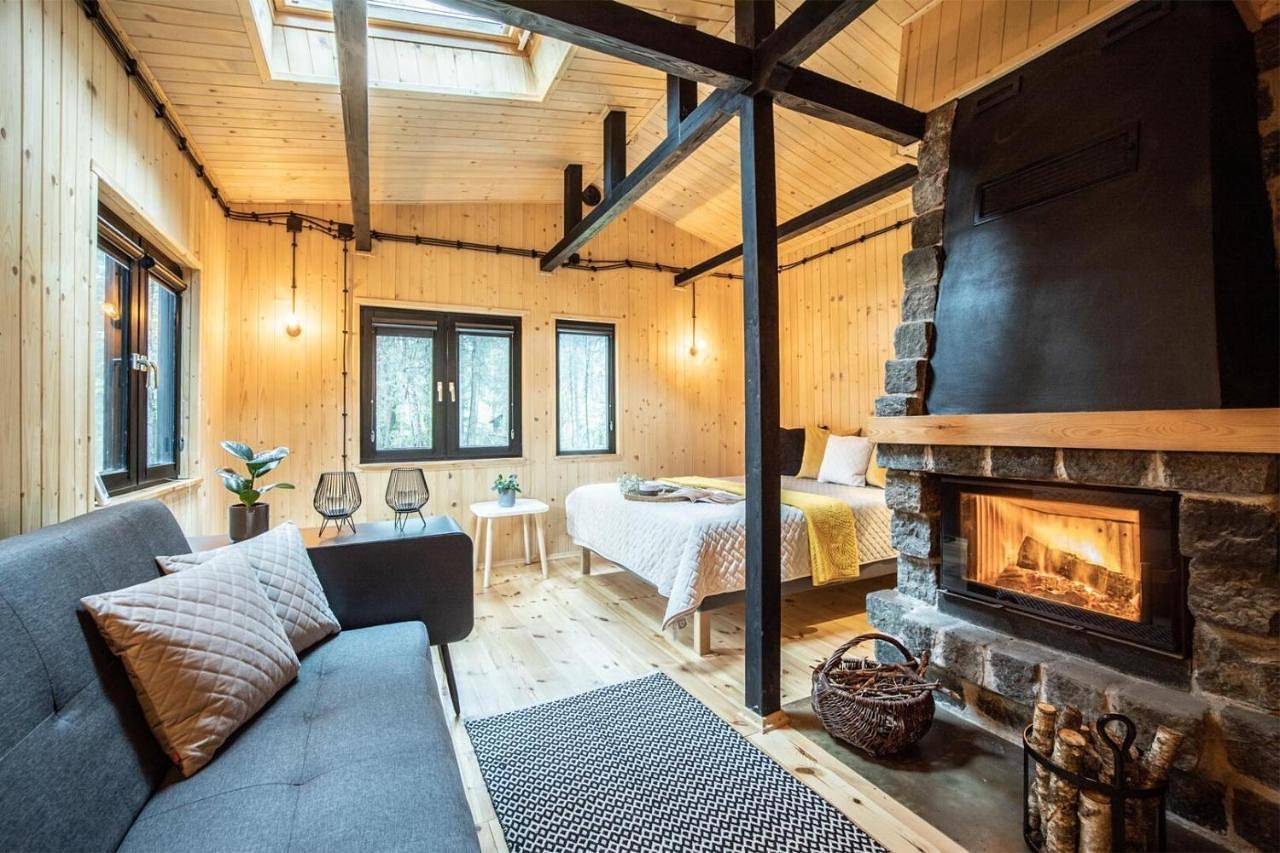 Zegrze Lake Domek Cichy Las I Sauna Popowo-Letnisko in Mazowsze