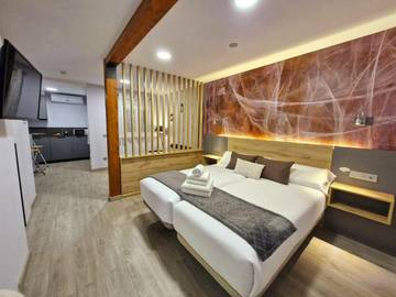 Maison d’hôte pour 3 personnes, avec balcon et vue à León