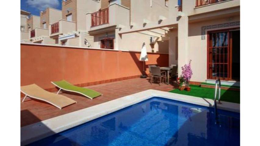 Casa rural para 6 personas, con vistas además de piscina y balcón en Mazarrón - 2