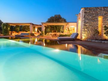 Bungalow für 6 Personen, mit Terrasse und Pool im Salento