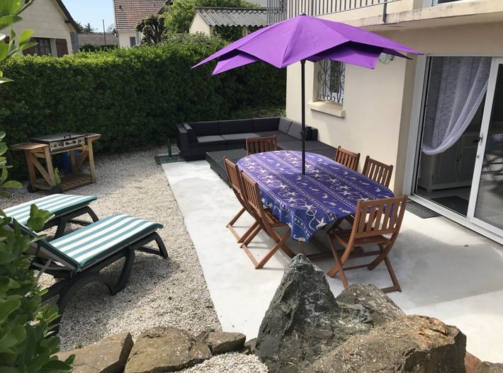 Chambre d’hôte pour 2 personnes, avec Terrasse et Jardin dans la Manche