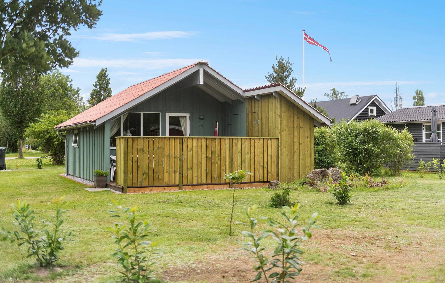 Ferienhaus für 4 Personen mit Terrasse in Hovborg, Vejen