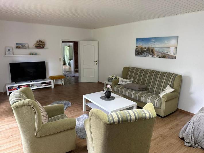 Ferienhaus für 6 Personen, mit Garten und Ausblick, mit Haustier in Hage - 2