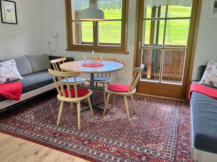 Ferienwohnung für 4 Personen, mit Balkon und Terrasse sowie Garten und Ausblick in Sibratsgfäll - 3