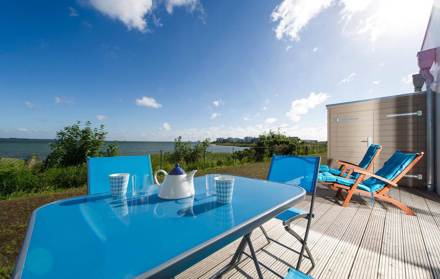 Ganze Ferienwohnung, Apartment mit Meerblick, Terrasse und Fahrradverleih - Strandnähe in Olpenitz, Kappeln