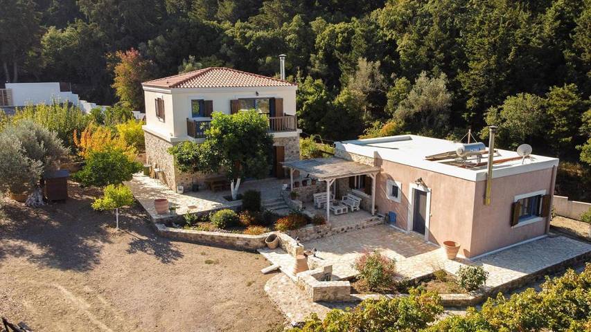 Villa für 4 Personen, mit Ausblick und Pool sowie Garten auf Kos - 3