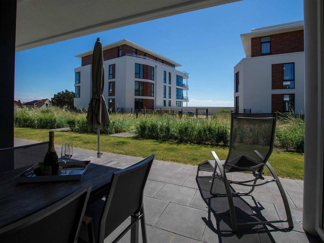 Ganze Ferienwohnung, Apartment Sonnentraum Südkap-Pelzerhaken - App. Sonnentraum, 62m², Terr., bis 3 Pers. in Südstrand Pelzerhaken, Ostholstein