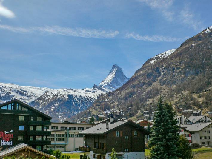 Ferienwohnung für 2 Personen, mit Garten und Terrasse in Zermatt