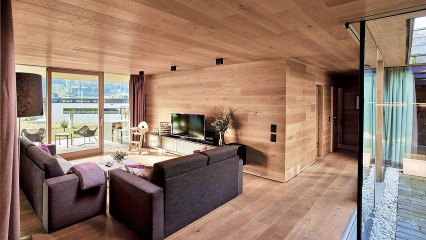 Hütte für 6 Personen, mit Balkon und Sauna in Bramberg am Wildkogel