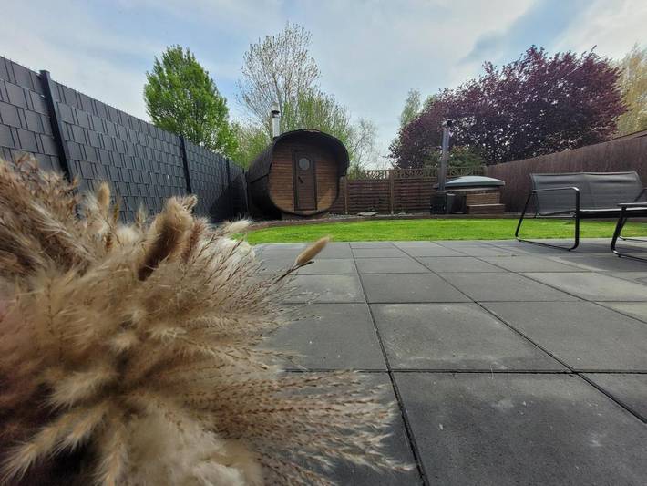 Ferienhaus für 5 Personen, mit Terrasse und Garten sowie Sauna und Ausblick in Molbergen - 4