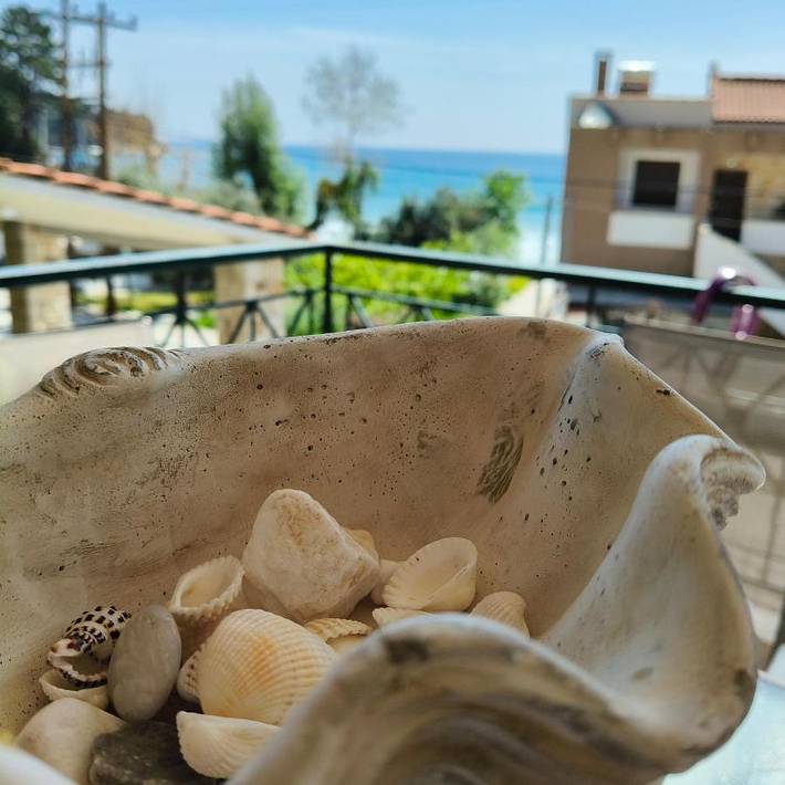 Ferienwohnung für 4 Personen, mit Ausblick und Garten, mit Haustier