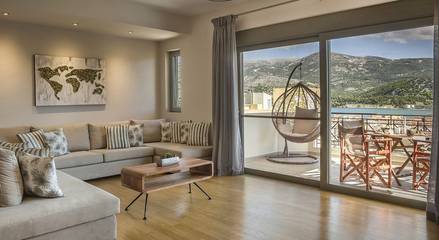 Gîte pour 6 personnes, avec balcon dans Argostóli