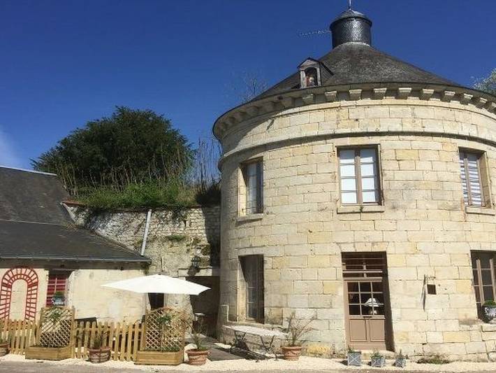 Appartement entier, Cottage de la tour duplex 100m2 mit Pool Azay le rideau in Azay-le-Rideau, Vallée de la Loire