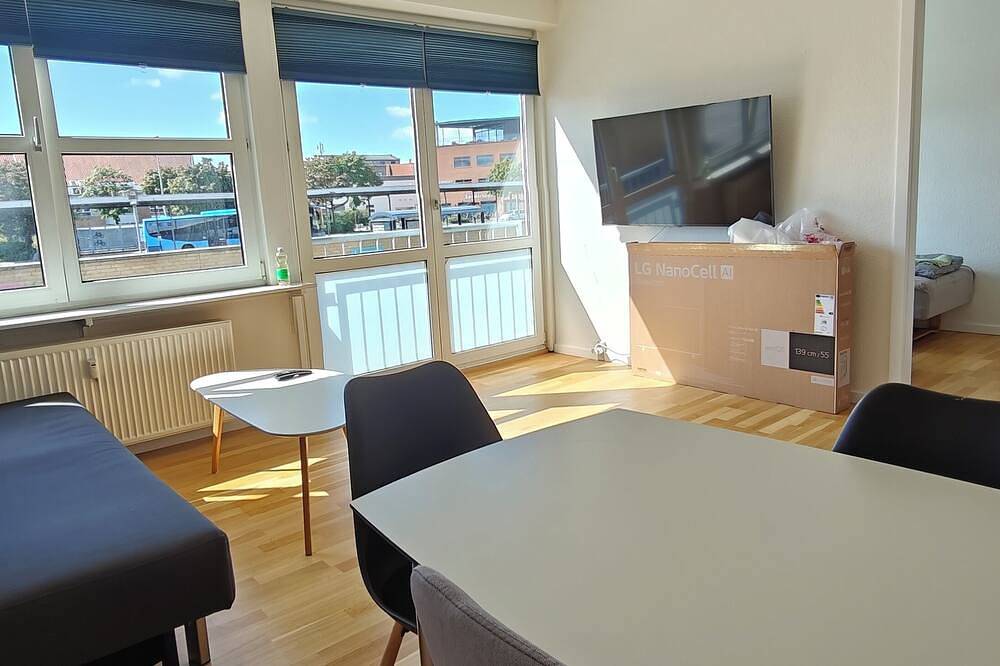 Ganze Wohnung, Central apartment in Randers C next to the busstation in Randers