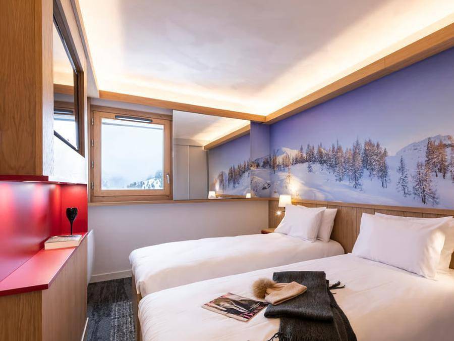 Village Club Mmv Plagne 2000 - Aime La Plagne - Chambre 2 personnes - Chambre 2 pers. in Aime 2000, Aime-la-Plagne